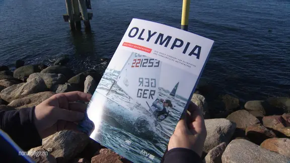 Die Bewerbungsbroschüre der Stadt Rostock um Olympia.