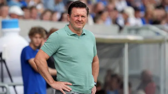 Hannovers Trainer Christian Titz