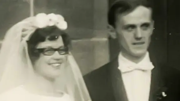 Hochzeitsfoto von Ursula und Willi Müller 