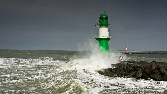 Sturm an der Ostsee