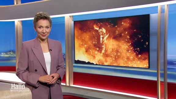 Moderatorin Christina von Saß