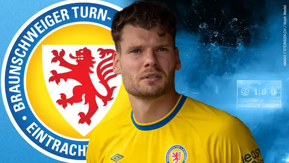 Verteidiger Kevin Ehlers von Eintracht Braunschweig 