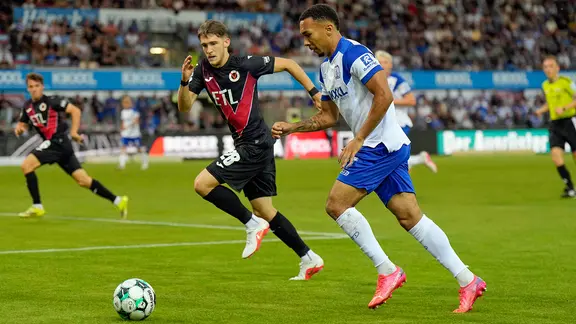 Spielszene Meppen gegen Viktoria Köln