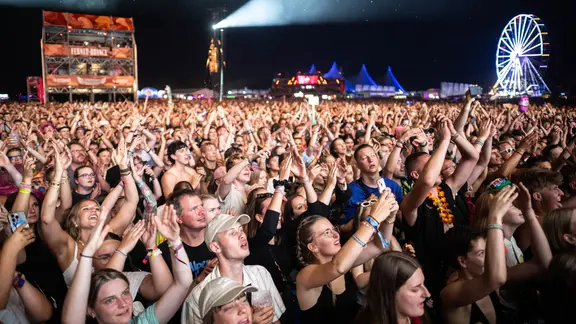 Das Publikum auf dem Deichbrand Festival 2025.