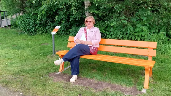 Erste Orange Bank gegen Gewalt an Frauen in Bad Segeberg