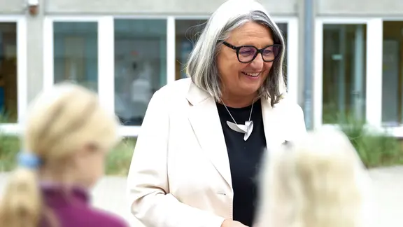 Bildungsministerin Dorit Stenke
