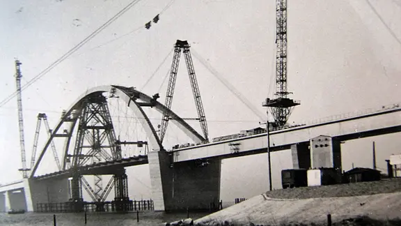 Bau der Fehmarnsundbrücke