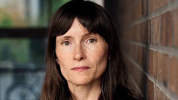 Portraitfoto der Autorin Heike Geißler. 
