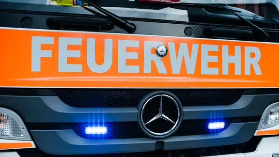 Feuerwehr im Einsatz.