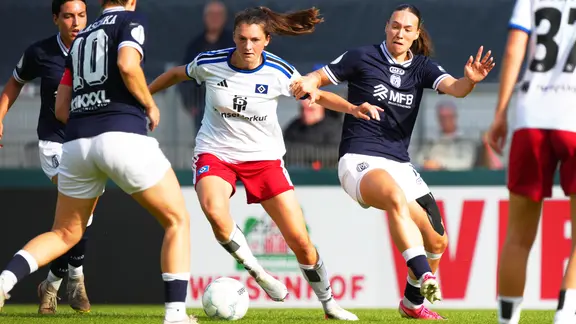 Die HSV-Frauen in Meppen