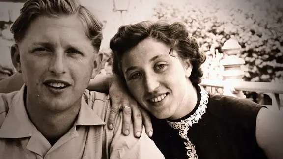 Wilhelm und Helga Allerheiligen als junges Paar in den 1950ern