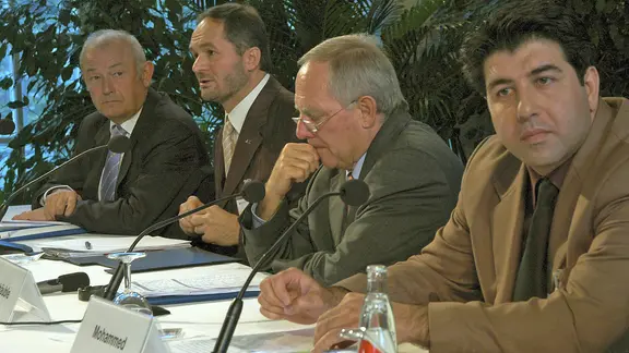 Erste Islamkonferenz in der Bundesrepublik am 27.09.2006 in Berlin