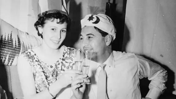 Marly und Hans Brendes als junges Paar