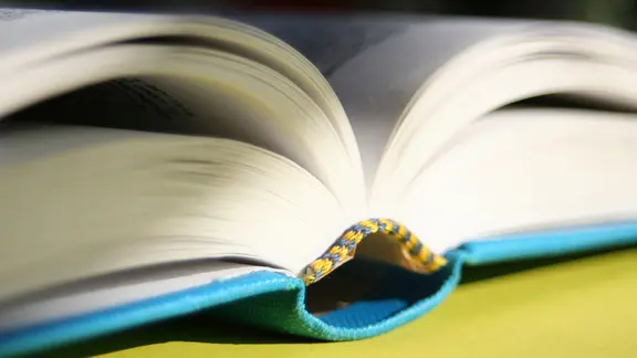 Aufgeschlagenes Buch