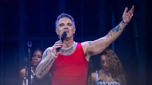 Robbie Williams Konzert Hannover.