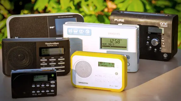 verschiedene DAB+ Radios