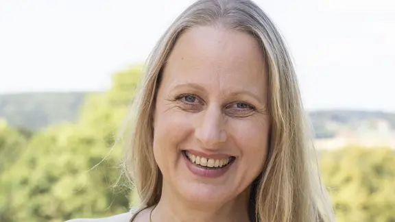 Anna Kebschull (Grüne) im Portrait.