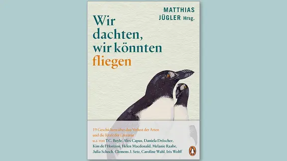 Buchcover "Wir dachten, wir könnten fliegen", Hrsg. Matthias Jügler 
