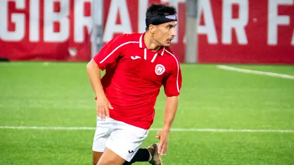 Fußball-Profi Giuliano Hill vom bosnischen Club FK Velez Nevesinje