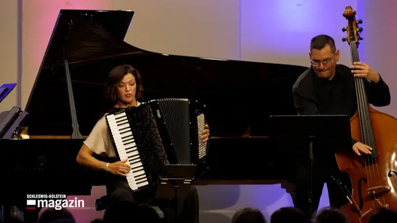 Ein Konzert mit einem Akkordeon beim SHMF