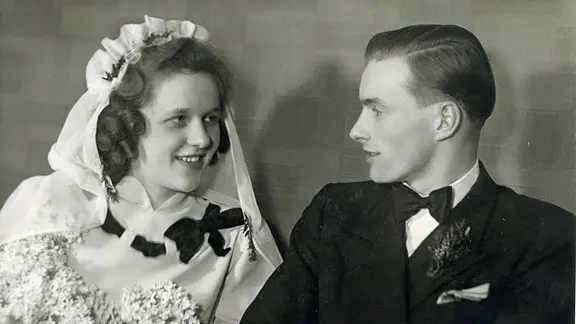 Hochzeit von Gerda und Werner Wolff
