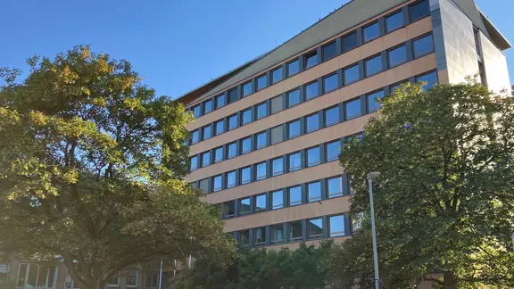 Das Göttinger Kreishaus, Sitz der Kreisverwaltung des Landkreises Göttingen.