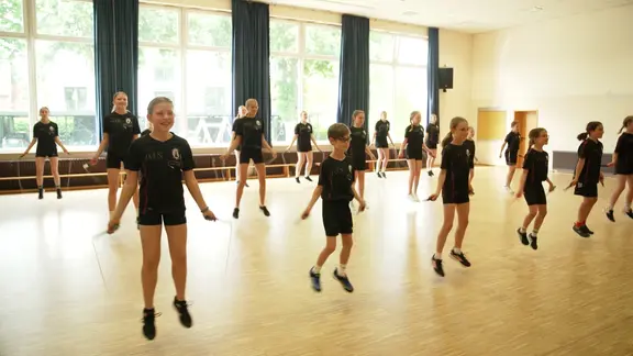 Die jungen Rope Skipper vom TSV Rothemühle