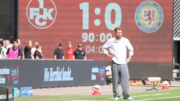 Braunschweigs Trainer Lars Kornetka