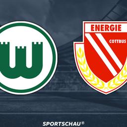 Logo VfL Wolfsburg gegen Energie Cottbus