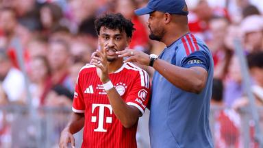 Nathaniel Brown und Vincent Kompany
