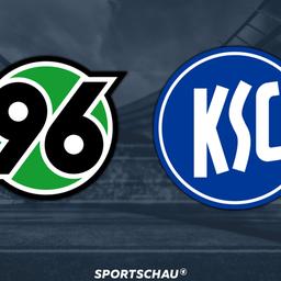 Logo Hannover 96 gegen Karlsruher SC