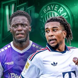VfL Osnabrück - Bayern München mit Ismail Badjie und Michael Olise
