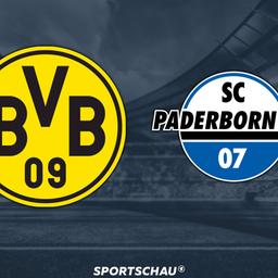 Logo Borussia Dortmund gegen SC Paderborn 07