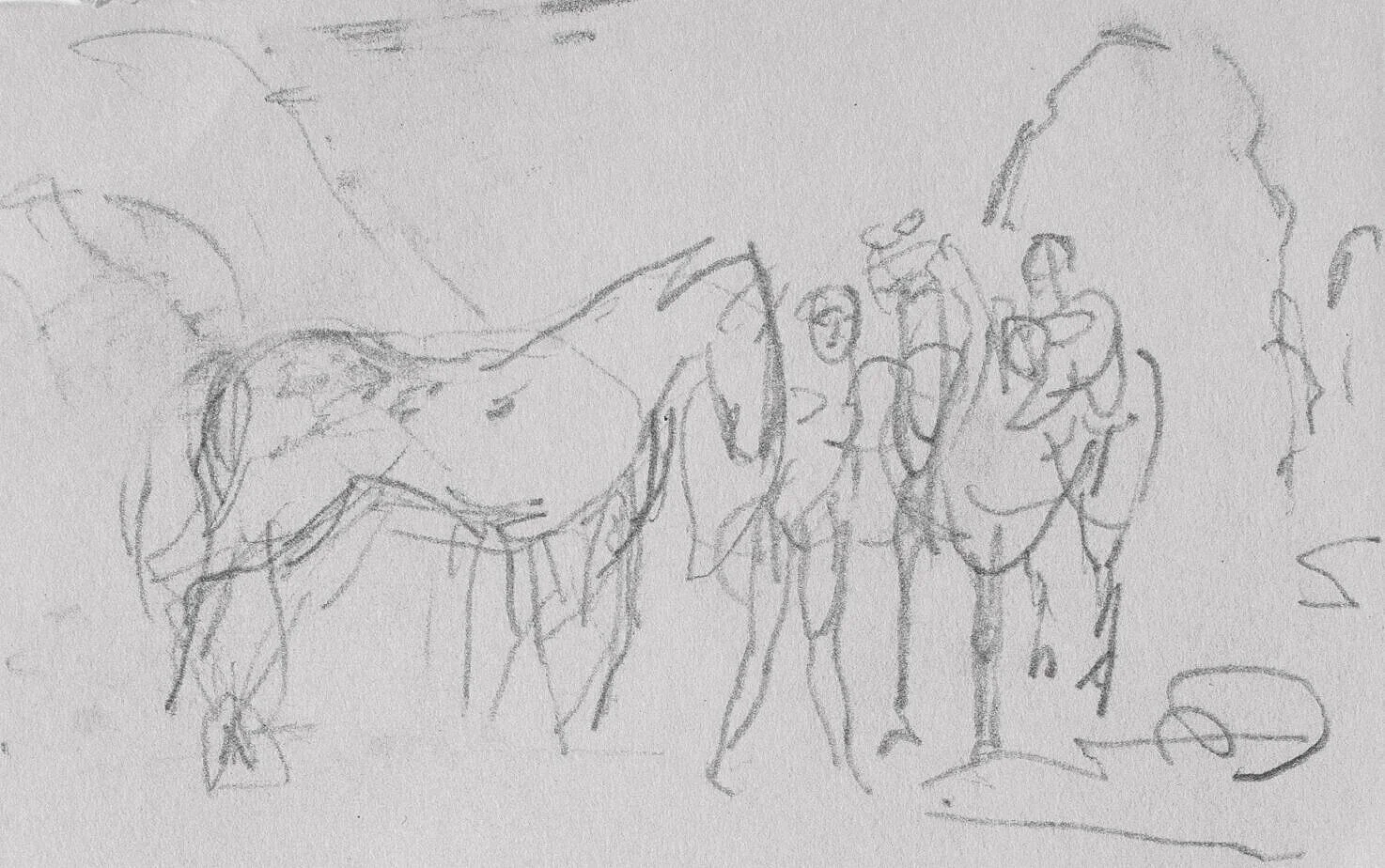 Drawings - Imaginary Scenes