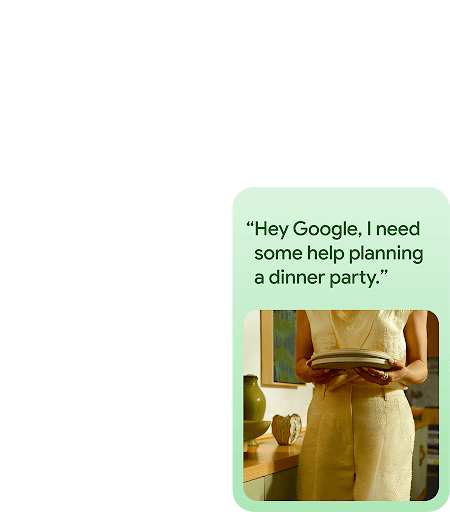 Gemini prompt for new Google Home features