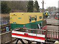 TQ3838 : Temporary ticket office for the Bluebell Railway by Stephen Craven