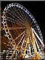 SJ8498 : Ferris Wheel, Piccadilly Gardens by David Dixon