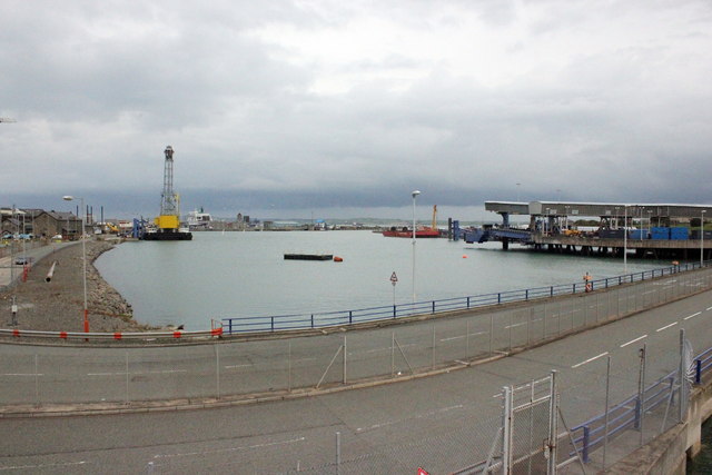 The Old Harbour at Holyhead