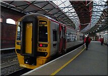 SH2482 : Holyhead Railway Station by JThomas