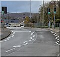SO0002 : Pelican crossing near Aberdare railway station by Jaggery