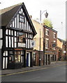 SJ6452 : Black Lion pub in Nantwich by Jaggery