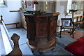 ST5910 : Church of St Andrew - pulpit by N Chadwick