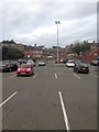 SJ2207 : Welshpool car park by Dave Thompson