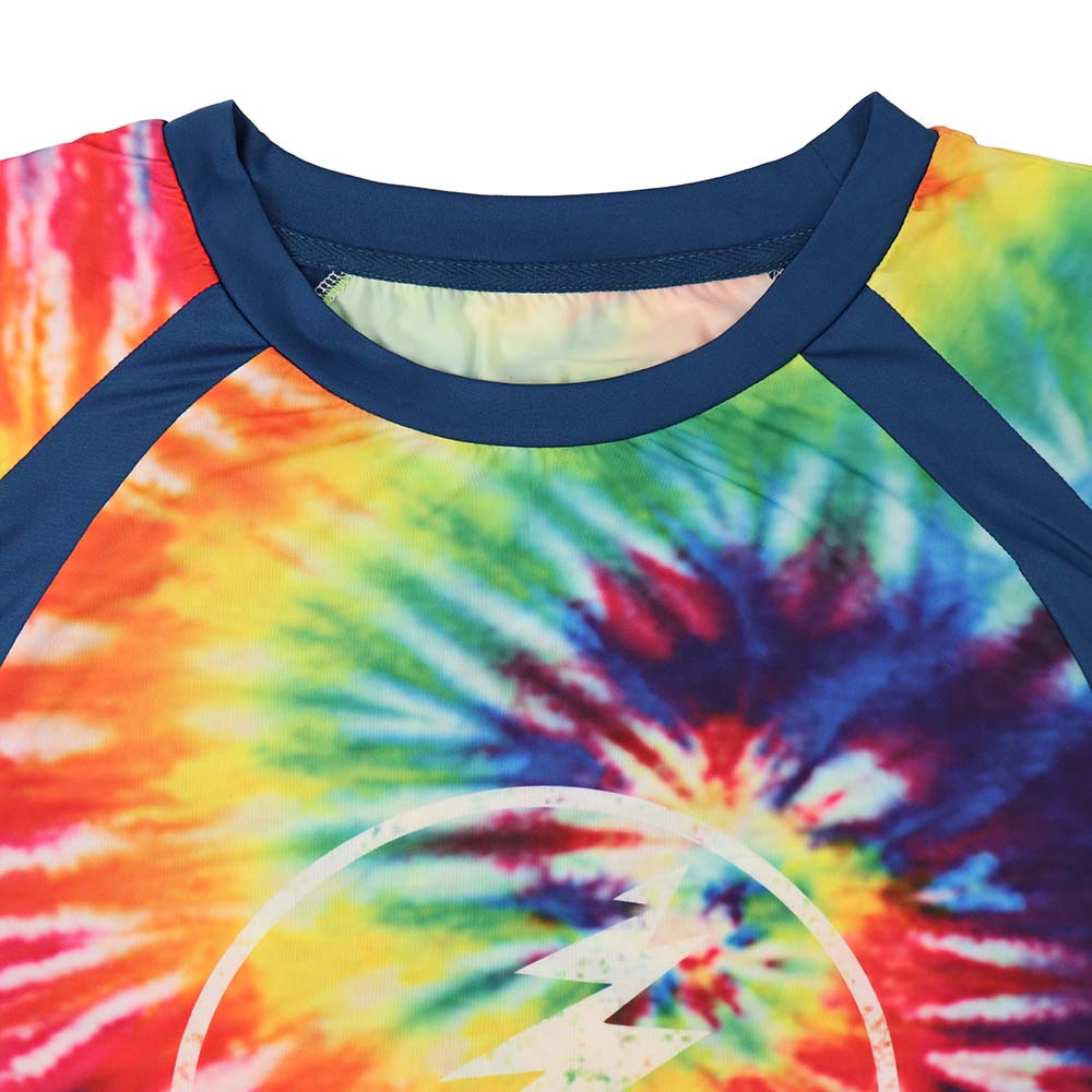 Grateful Dead  Long Sleeve Tie Dye Swim Shirt - Section 119