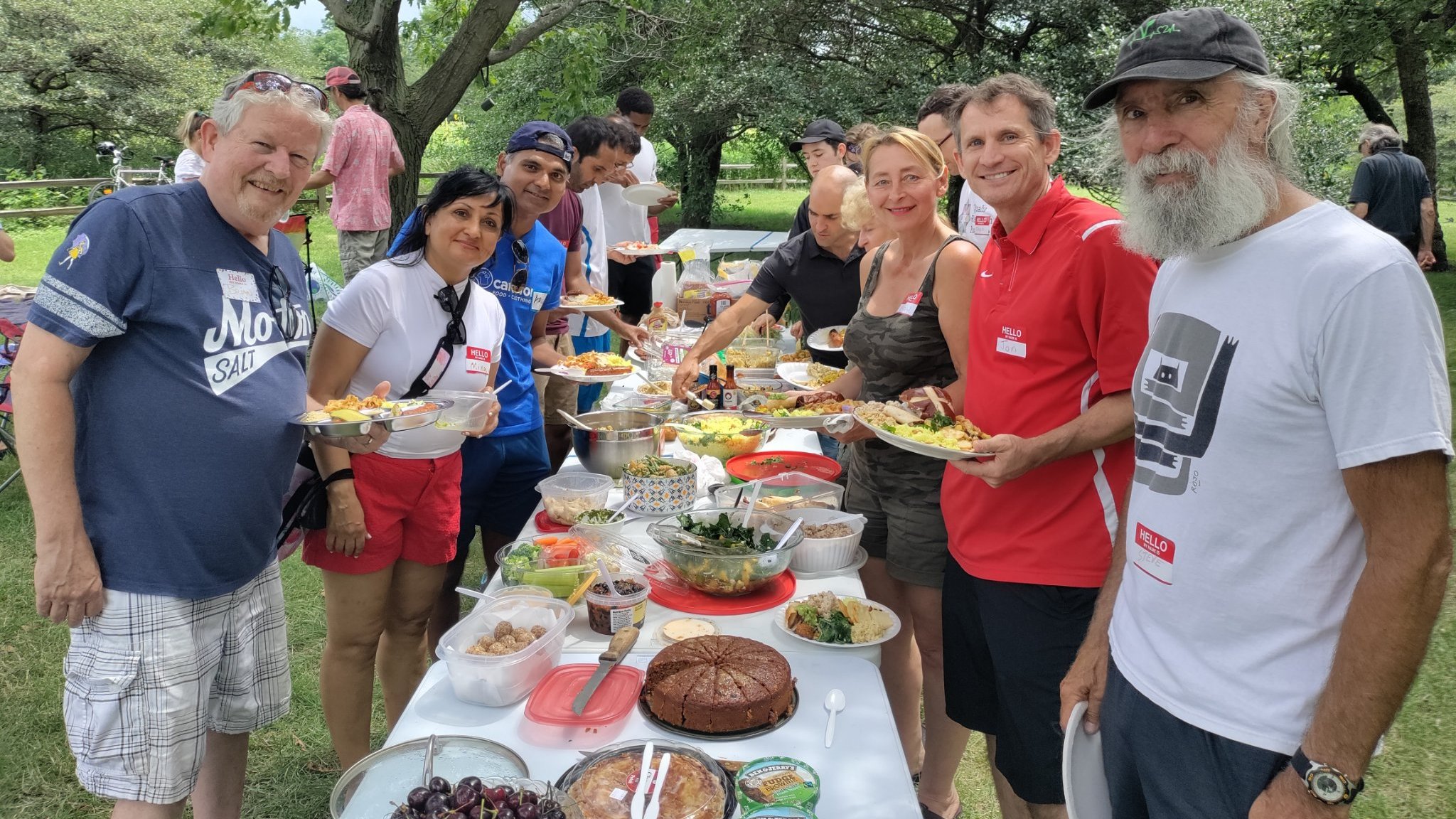 ChicagoVeg Potluck & Volleyball on Montrose Beach