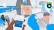 An illustration showing several different images from previous fact checks, including a polar bear on an ice floe, a damaged airliner, a person browsing social media, hands preparing a vaccine, UFOs and an AI-generated image