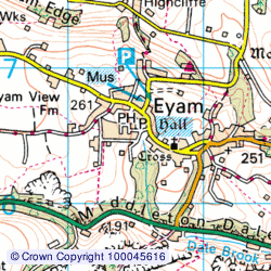 1:50,000 Modern Day Landranger(TM) Map &copy; Crown Copyright