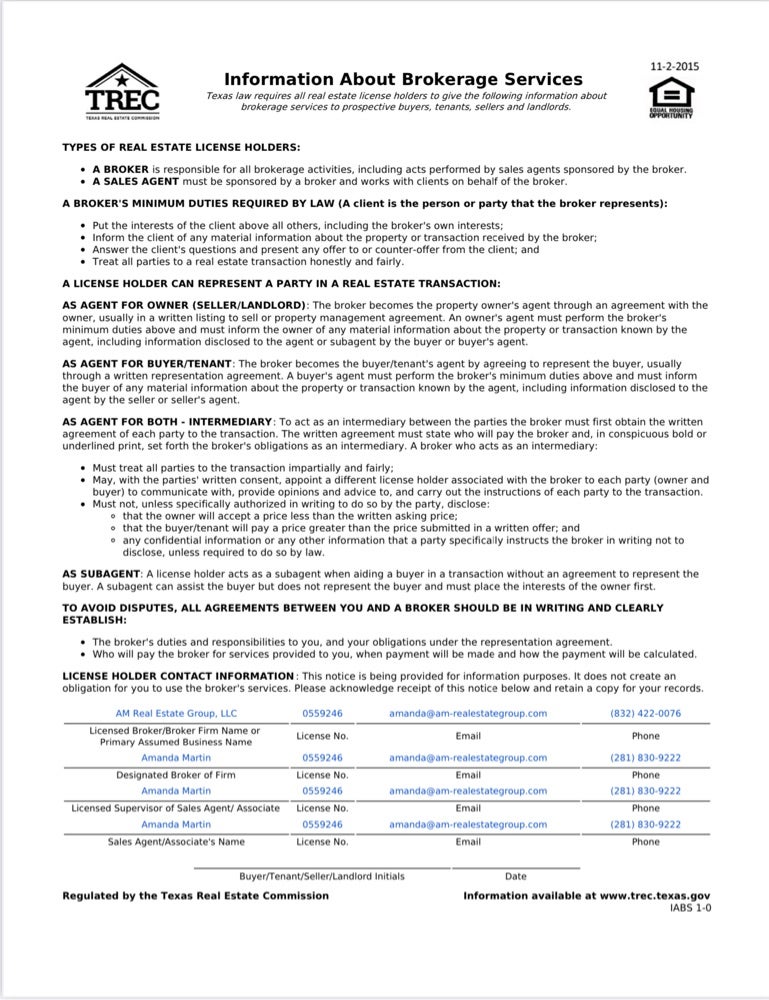   Information About Broker Services