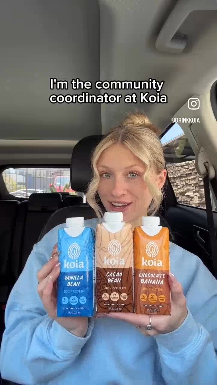 YOUR NEW FAVORITE PROTEIN SHAKE