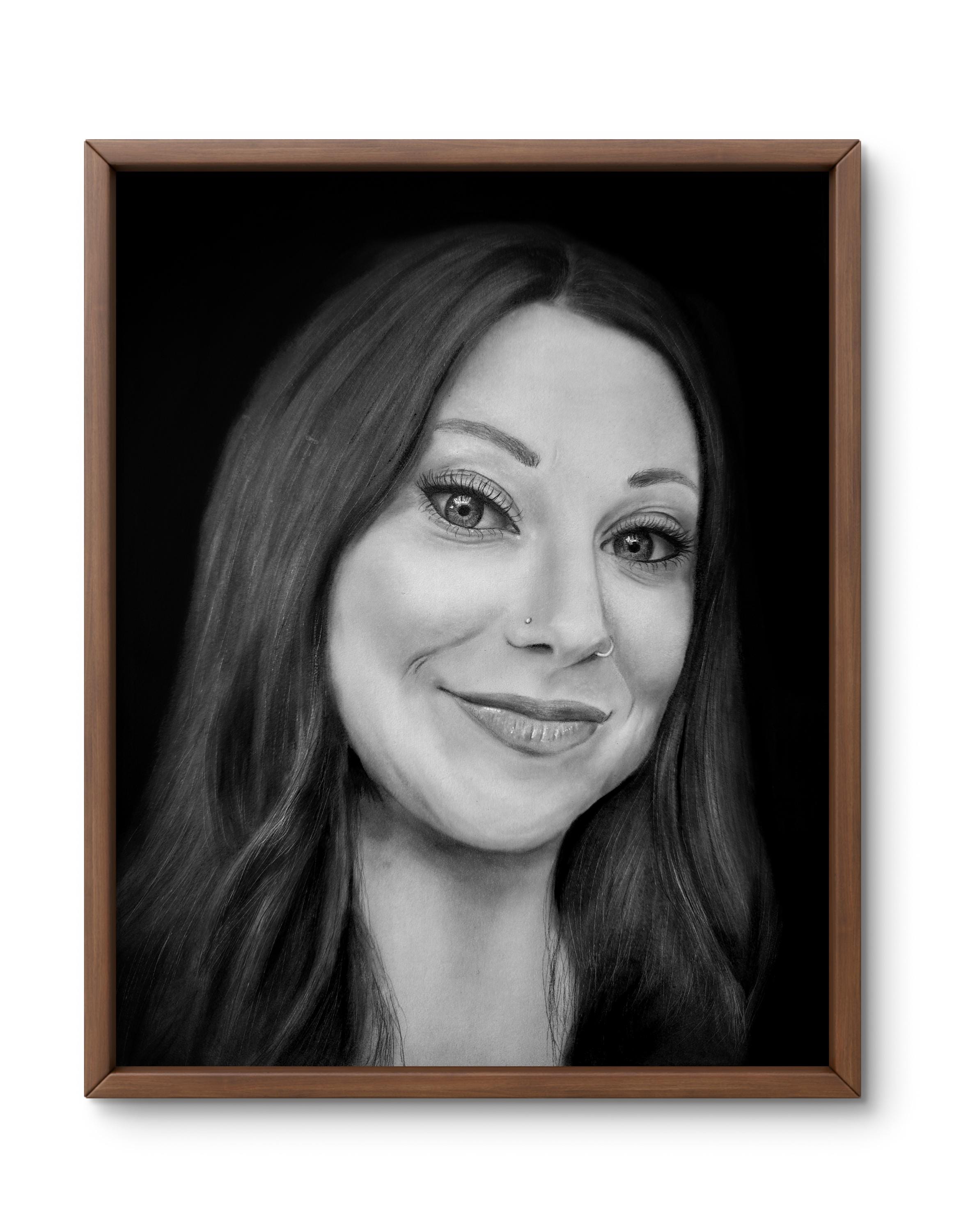 Custom Charcoal Portrait